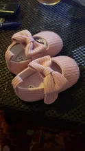 Zapatos de punto con lazo para bebé, calzado de algodón para recién nacido, primeros pasos, suela suave antideslizante, para primavera y otoño