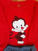 Pijamas para bebés, conjuntos de algodón de manga larga, camiseta + pantalón de dibujos animados, otoño, 2 unidades