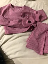 Conjunto de Yoga Energy sin costuras para mujer, ropa deportiva de entrenamiento, leggins de deporte para gimnasio, 2 uds.