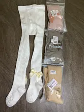 Medias de algodón para niña, princesa Bowknet, pantimedias de una pieza para niña, pantalones de bebé de primavera y otoño, medias de encaje