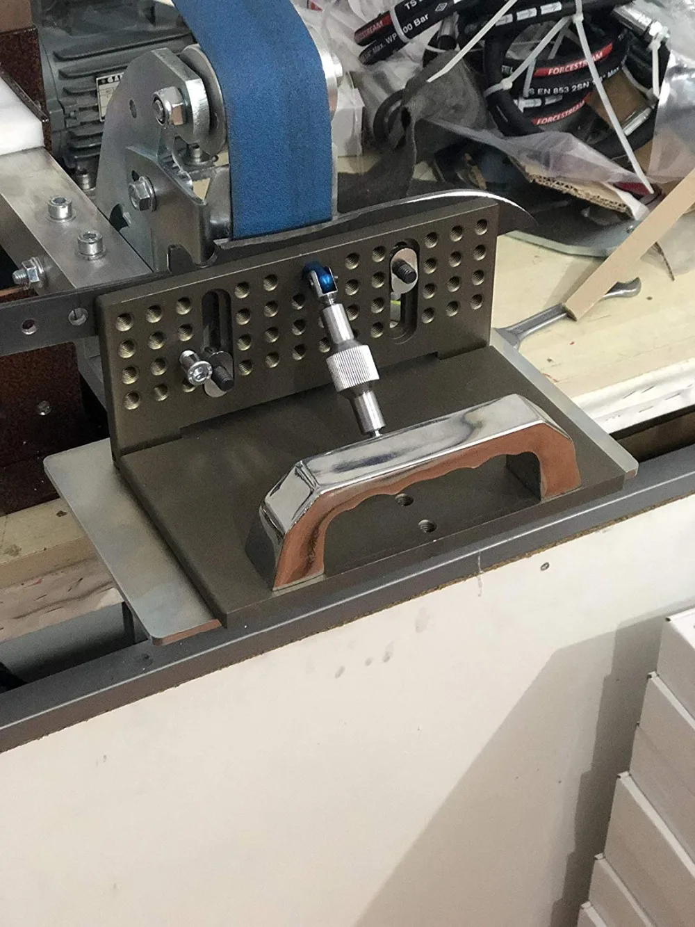 TR Maker машина шлифовальная ленточная ножеобразная блесна, точилка для ножей