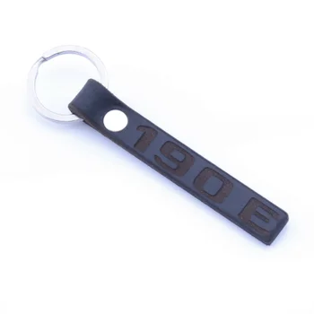

MERCEDES 190E key key ring key chain Schlüsselring porte-cles portachiavi laser cut Size: 65x12x3mm