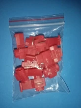 Quick Splice Terminals Cable-Connectors Scotch-Lock Electric-Wire Crimp 50PCS Without