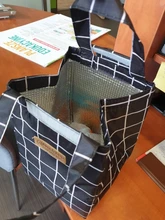 Brivilas-bolsa térmica para el desayuno para mujer, bolsa de almuerzo a la moda, ctue cat, multicolor, para picnic y viajes