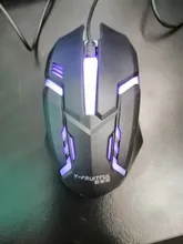 S1 USB Wired Gaming Mouse 7 Colors LED Backlight Ergonomics Gamer Mouse Flank Cable Optical