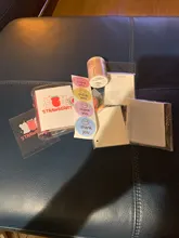 MINKYS-Mini cuaderno Kawaii de bolsillo, diario de hojas sueltas, libro de Agenda, regalo de cumpleaños, conjunto de papelería escolar coreana, 3 anillos