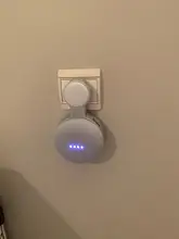 Wall-Mount-Holder Outlet Bedroom Audio-Voice-Assistant Kitchen Mini Google Home for Plug