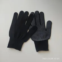 Alisador de pelo permanente para peluquería, guantes de dedos resistentes al calor, herramientas de diseño para cuidado del cabello, Guantes Térmicos de estilismo, 1 par
