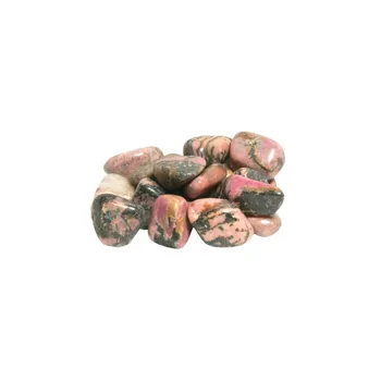 

Creatulote cobble rhodonite, 1-1,5 cm, 15 units, with properties, craft decoration, natural stones and minerals
