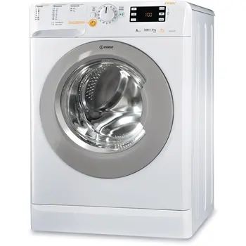 

Washer Dryer INDESIT XWDE86148 A, 6/8kg, 1400 rpm, white color