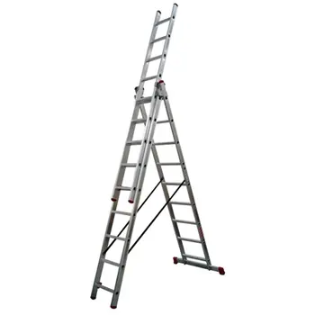 

LADDER IND. TRANSFORMABLE 9X3 STEPS C/BASEMAN ALU TEICOCIL
