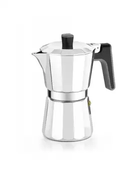 

Perfect BRA coffee maker-9 cups-aluminum-background for TOTAL induction-fit all kinds kitchens