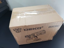 DEKO-PISTOLA DE PULVERIZACIÓN inalámbrica, pulverizador de pintura doméstico HVLP de 800ml, 3 tamaños de boquilla, batería de ion de litio de 20V CC de alta potencia, DKSG20K2