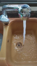 Grifo cromado de repuesto para cocina, cabezal de ducha con pulverizador extraíble, para fregadero de baño, ahorro de agua, acabado cromado, extensión de fregadero