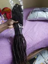 Extensiones de cabello trenzado de ganchillo sintético para mujer, X-TRESS de color marrón degradado, trenzas rastas de imitación suaves y rectas