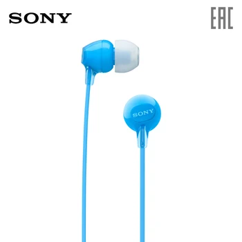 Беспроводные наушники-вкладыши Sony WI-C300, Bluetooth, NFC One-touch, Hands-free, запуск голосового помощника
