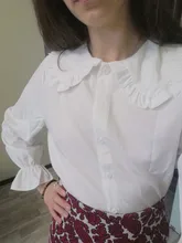 Mujer original Simple de ocio dulce Popular niñas primavera nueva llegada Kawaii blusas de mujer ropa de estilo Preppy