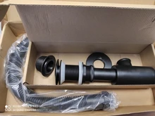 Drains Sink Basin Siphon P-Trap-Pipe Bathroom Bottle-Trap Pop-Up Waste Brass Black 