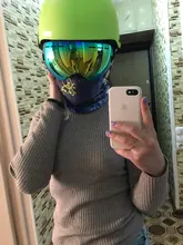 Ski-Goggles Mask Snow PHMAX Glasses Anti-Fog Double-Layers Winter Men with UV400 Outdoor