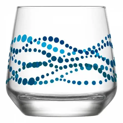 

WONDERFUL Lav Lal 3 Whiskey Glasses.