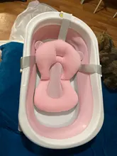 Bañera plegable grande para bebé, Cubo de baño portátil, base antideslizante, bañeras de baño portátiles para bebés recién nacidos, bañera antideslizante para niños