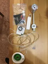 Kit de sistema generador de CO2 para acuario, conjunto de difusor y regulador de CO2 con válvula, atomizador de burbujas y tanque solenoide para peces y plantas