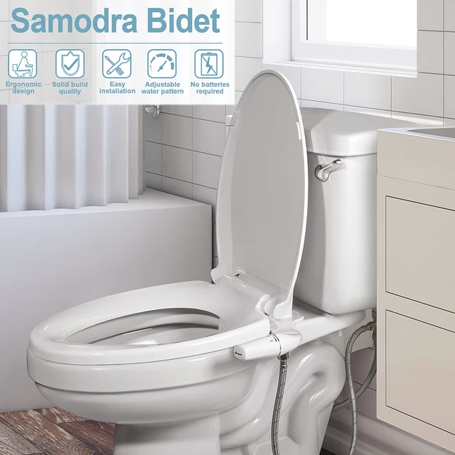 SAMODRA ขวา/ซ้าย Toitet Bidet Sprayer Non-Electric Dual หัวฉีด Bidet ห้องน้ําที่นั่งสุขอนามัยฝักบัวสําหรับอุปกรณ์ห้องน้ํา 6 SAMODRA ขวา/ซ้าย Toitet Bidet Sprayer Non-Electric Dual หัวฉีด Bidet ห้องน้ําที่นั่งสุขอนามัยฝักบัวสําหรับอุปกรณ์ห้องน้ํา 6