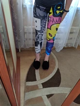NORMOV-Leggings de entrenamiento para mujeres, leotardos con impresión digital, calzas, cintura alta, longitud hasta el tobillo, de realce, fitness