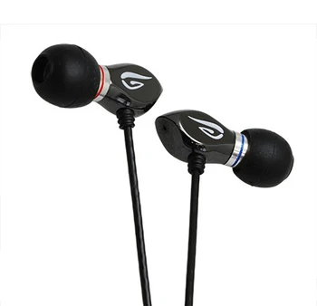 

Gryphon-black fundamental in-ear headphones, with microphone, Fischer audio