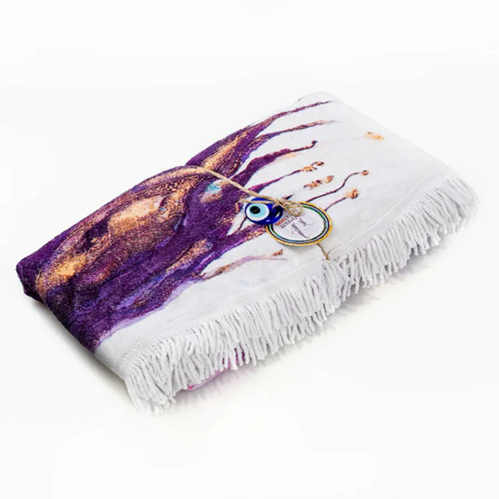 

BiggDesign "Love" Patterned Round Beach Towel