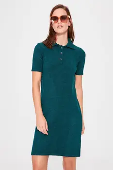 

Trendyol Polo Collar Knitwear Dress TWOAW20EL1358