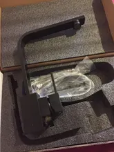 Faucet-Mixer Kitchen-Faucets Single-Holder Brass Black 360-Rotate Swivel Tap-7115