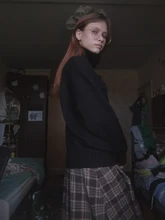 Privathinker Invierno Caliente hombres suéteres de cuello de Color sólido hombre coreano Casual Knitter jerseys 2020 Harajuku hombre suéteres