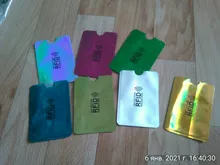 Anti Rfid de aluminio para hombre, billetera con bloqueo de lector, tarjetero para tarjetas bancarias, Banco de identificación, funda protectora de Metal para tarjetas de crédito, NFC, 6x9cm