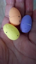 Kids Gift Craft Bird-Pigeon-Eggs Easter-Decoration Favor Painted Happy 3cm-Foam DIY Party