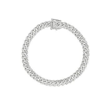 

Mabina bracelet in 925 sterling silver with white zirconia,-533334-M