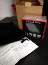 Mini transportador Digital de 360 °, goniómetro electrónico de alta precisión, inclinómetro, medidor de ángulo de nivel Digital, caja de medición de ángulo