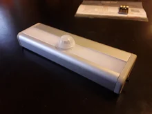 Light LED Wardrobe Closet Motion-Sensor-Lamp Kitchen-Night-Light Under-Cabinet 6/10/20leds-lighting