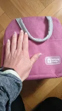 Fiambrera enfriadora para la comida de mujer y niños, bolsa de lona aislada portátil de patrón funcional, bolso térmico para picnic, almuerzo