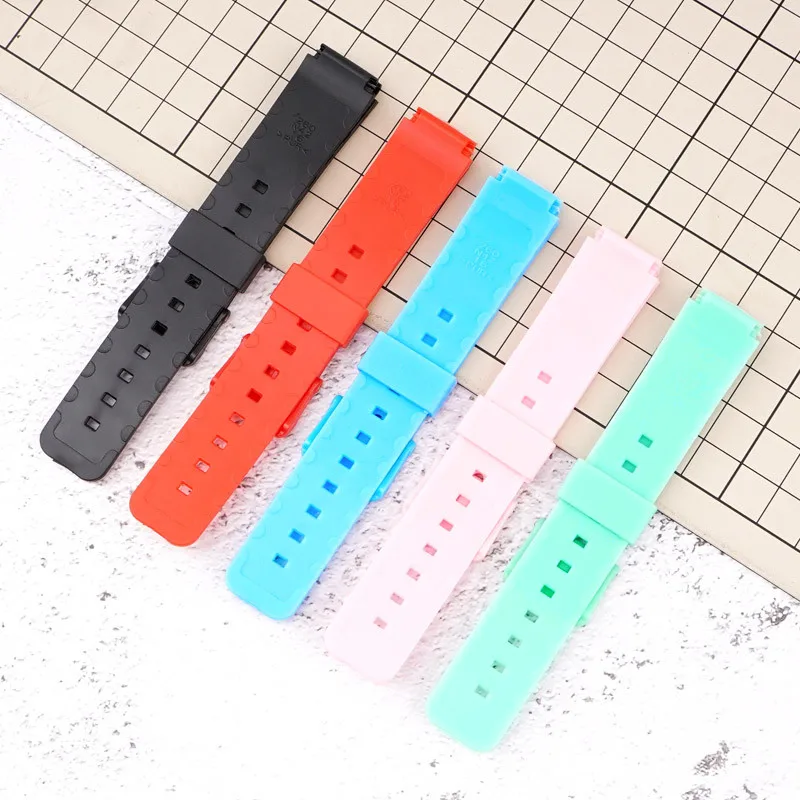 16mm Waterproof Resin Rubber Watch Band Replacement Strap