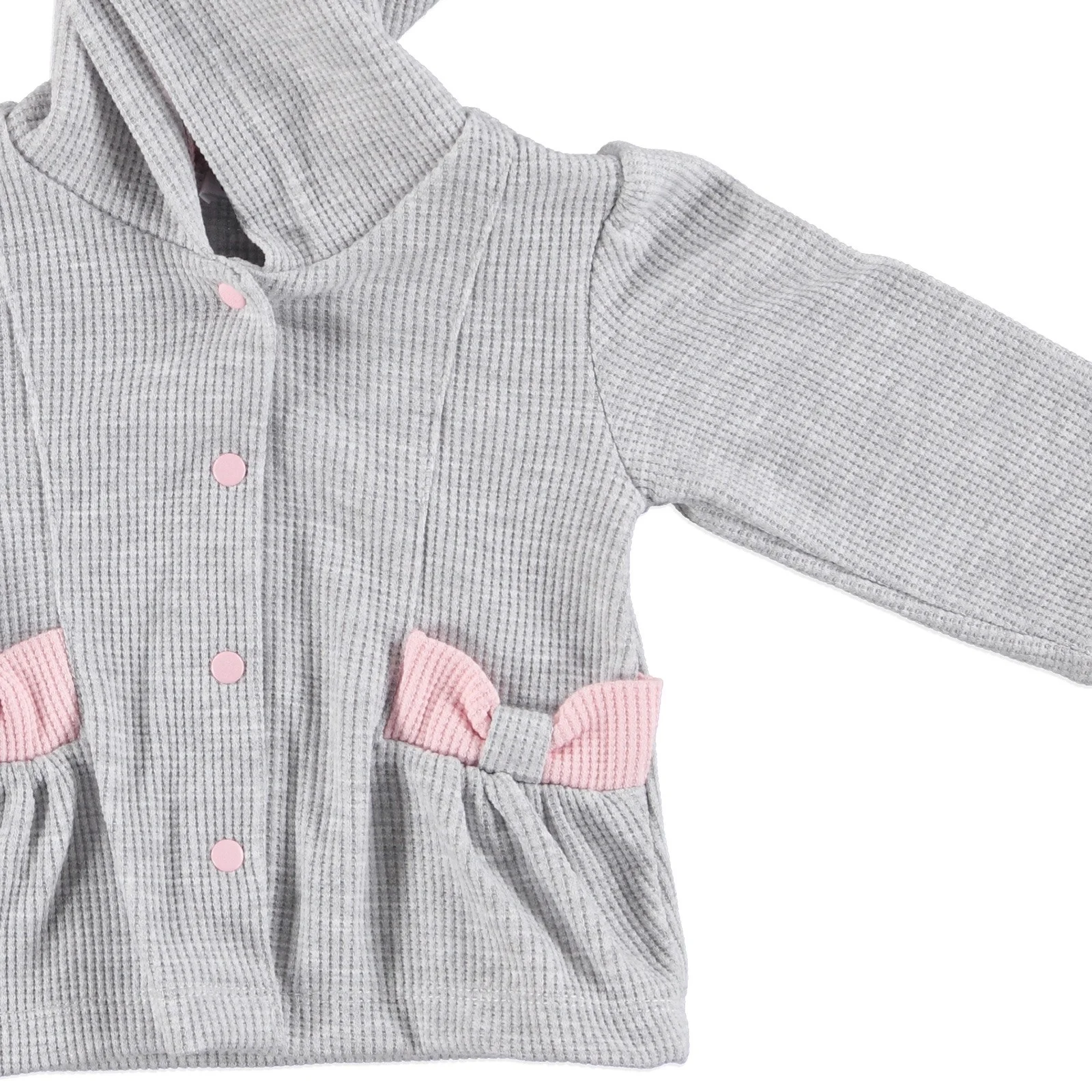 ebebek HelloBaby Sweet House Baby Hoodie Cardigan