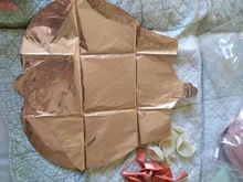 14 piezas de globo Feliz cumpleaños globos de fiesta de oro rosa helio globos niño niña bebé ducha partido suministros