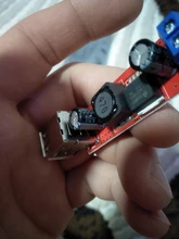 DC-DC de carga USB doble, módulo convertidor de bajada para cargador de vehículo LM2596, CC 6V-40V a 5V 3A