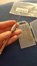 Equipo de perforación manual de Metal, herramientas de Molde de resina, herramienta de joyería hecha a mano con tornillo de taladro de 0,8mm-3,0mm, 1 Juego
