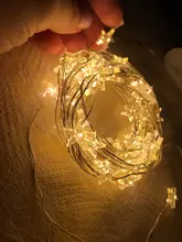 Fairy-Lights Battery-Operated Party-Use Copper 60-Star Outdoor LED Xmas Long for Silver-Color