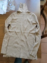 Suéteres marrones para mujer, Jersey de punto blanco, Jersey de manga larga con cuello de tortuga, Jersey Delgado, Jersey suave y cálido para mujer 2020 jersey invierno mujeres jersey cuello alto mujer Primavera 2021