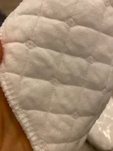 10 Uds. Ropa de pañales de bebé reutilizable insertos 1 pieza 3 capa inserto 100% algodón lavable cuidado del bebé pañal ecológico