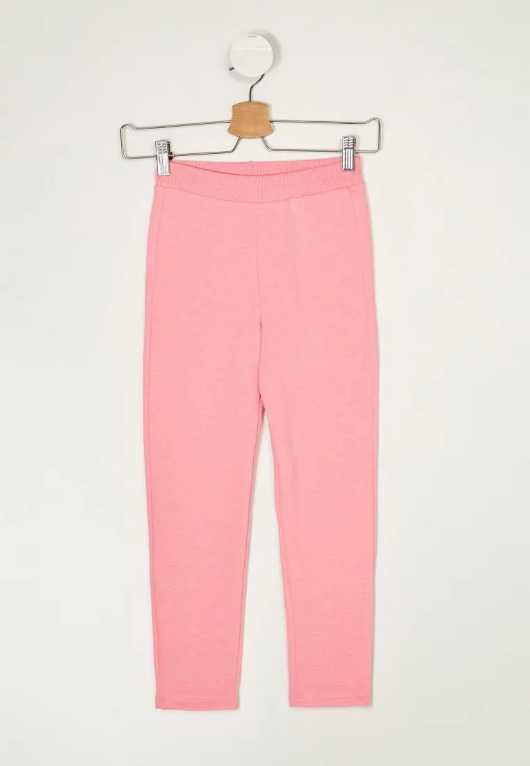 

DeFacto Cute Girl Fashion Trousers Kids Casual Comfortable Loose Sweatpants Girls Long Pants Pink - K3189A619SP