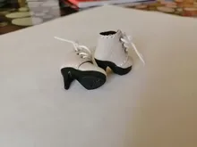 Tilda 2,5 cm Mini zapatos de muñeca para muñecas Blythe Toy, encantadores zapatos lindos de tacón alto para Azone Obitsu Licca BJD accesorios para muñecas