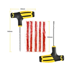 Outil de réparation de pneus de voiture, Kit de réparation de pneus de voiture, jeu d'outils de goujons, bouchon de crevaison de pneu, outils de Garage, nouveau 